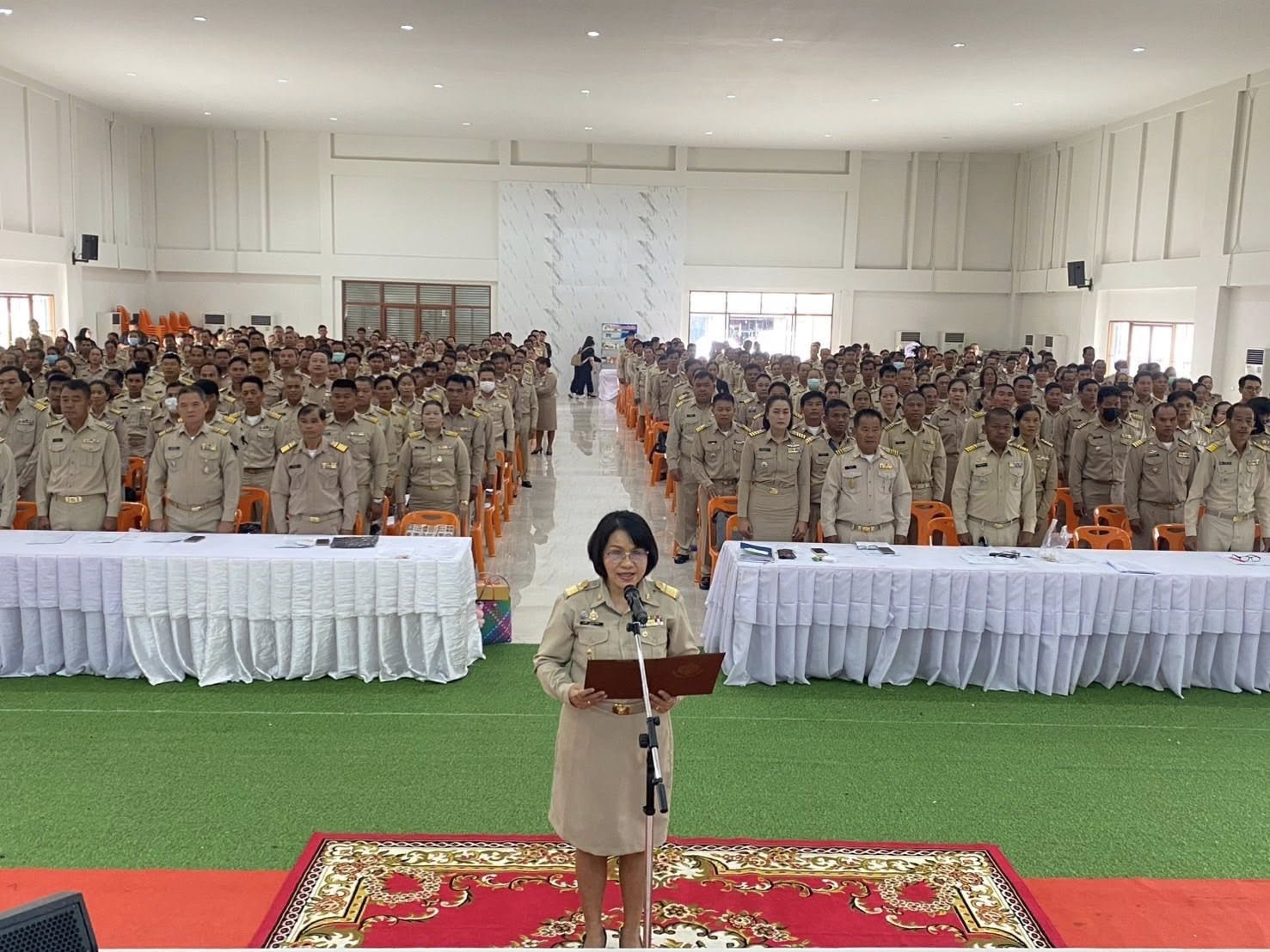 อ. บัวใหญ่ ประชุมขับเคลื่อนการดำเนินงานกำนัน ผู้ใหญ่บ้าน ฯลฯ ประจำเดือนพฤศจิกายน 2568